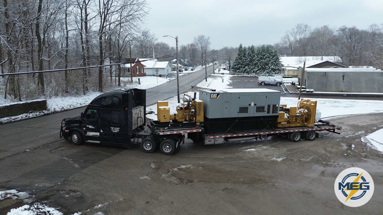 Prime Power for Crushing Applications | Shipping Three Caterpillar Diesel Generators