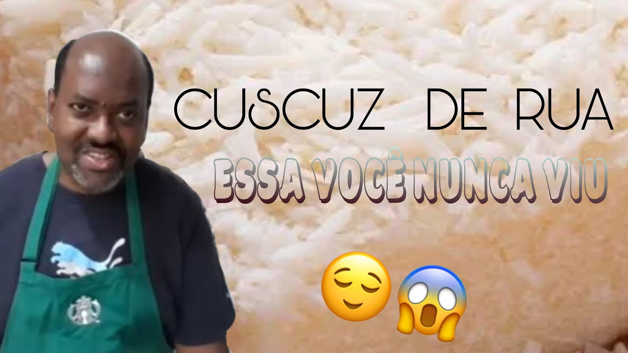 CUSCUZ DE RUA - COMO VOCÊ NUNCA VIU! #cozinhandocomodu #cuscuz #receitasfaceis
