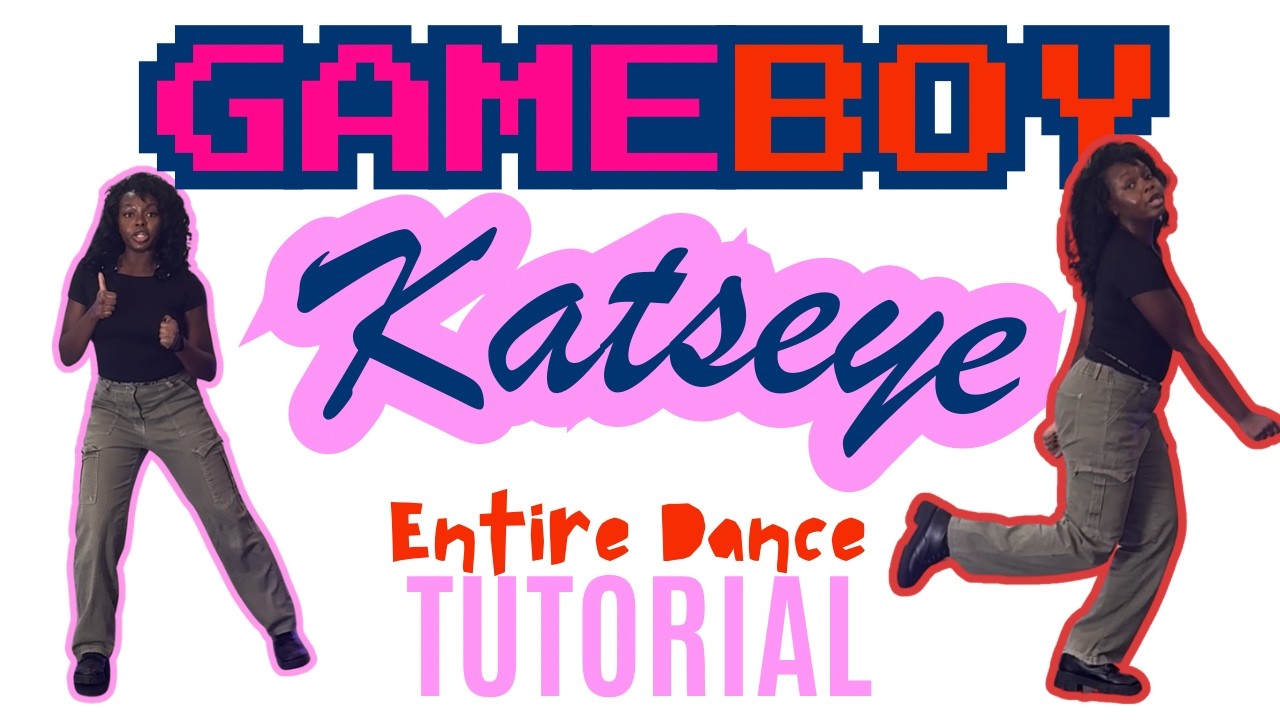 Gameboy by Katseye* FULL DANCE TUTORIAL (beginner friendly)