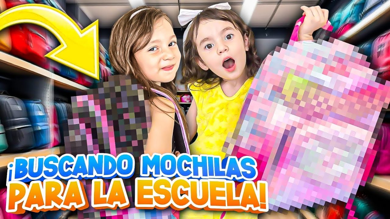 COMPRAMOS las MOCHILAS de AMANDA e IVANNA | REGRESO a CLASES con ESTILO