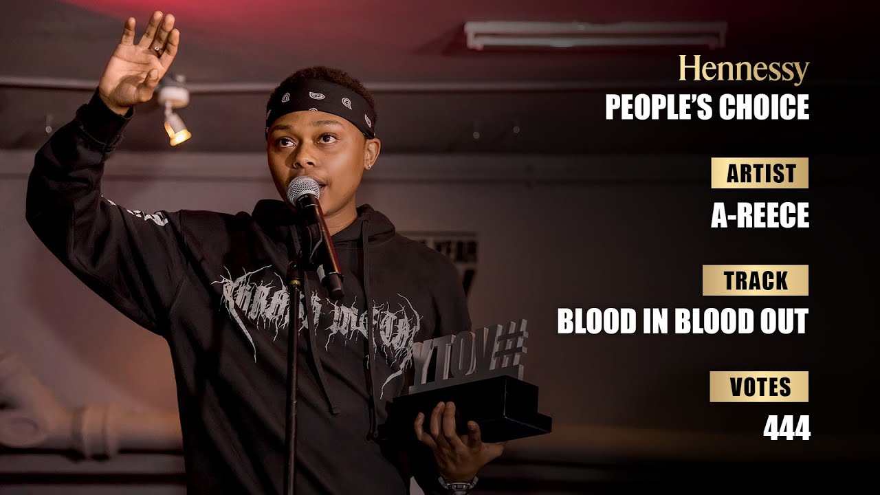 A-Reece Wins The 'Hennessy People's Choice' Award For 'Blood In Blood Out'