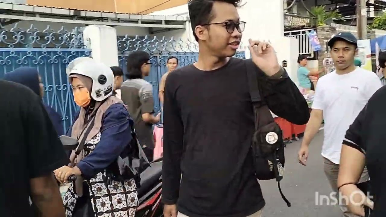 Pasar sore Kampung Ramadhan Masjid Jogokariyan Yogyakarta depan rumah, hari ke 9.