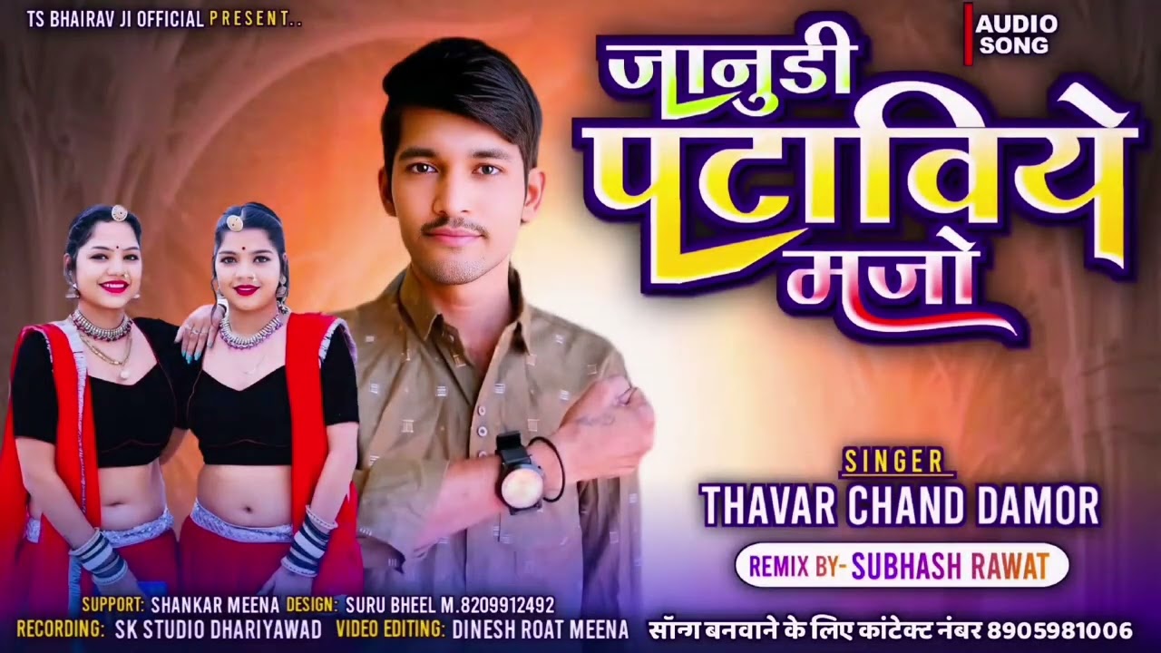 जानुडी पटाविये मजो teamli geet 2026 टीमली सॉन्ग THAVAR CHAND DAMOR #timli #rameshdamor #dj