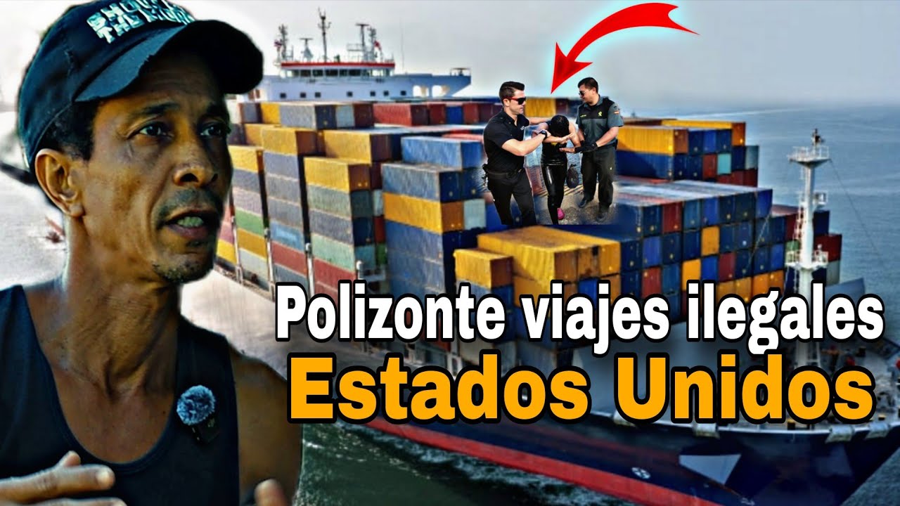 El Viaje De V1da o Mu3rte Del Polizonte A Estados Unidos 