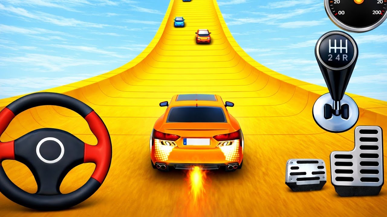 Mega Ramp Car Racing Game - Android game - Car Game 3d - impossible Gameplay - Car Game 2026
