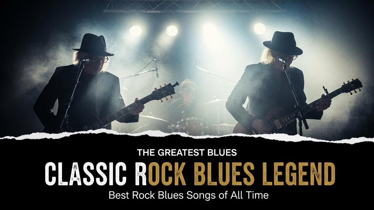 Muddy Waters, ZZ Top, Jimi Hendrix, BB King, Eric Clapton – Timeless Rock Blues Classics
