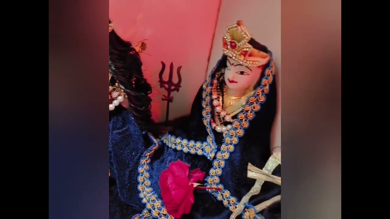 Shiv parvati ji or laddu Gopal radha rani ji ka shringar💗🙏🏻|new shringar| Bhagwan ji ka shringar