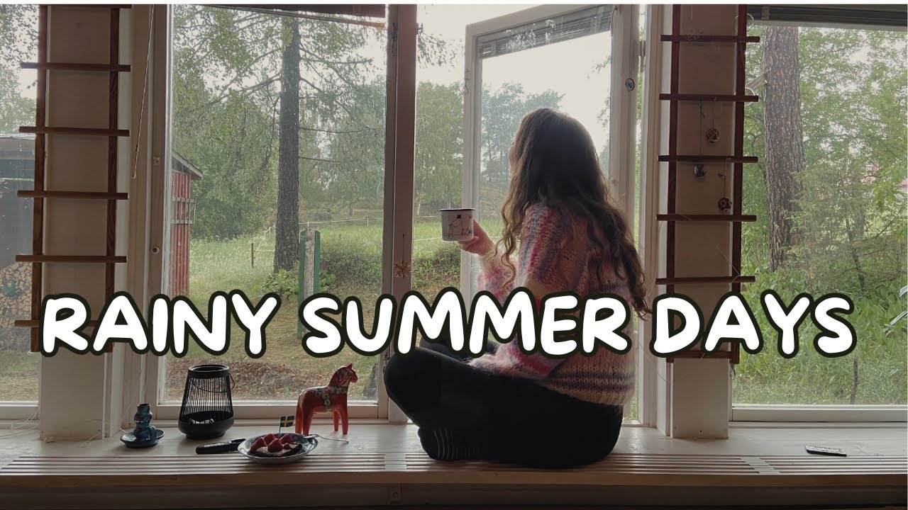 Rainy Days in the Swedish Countryside | A Cozy Vlog