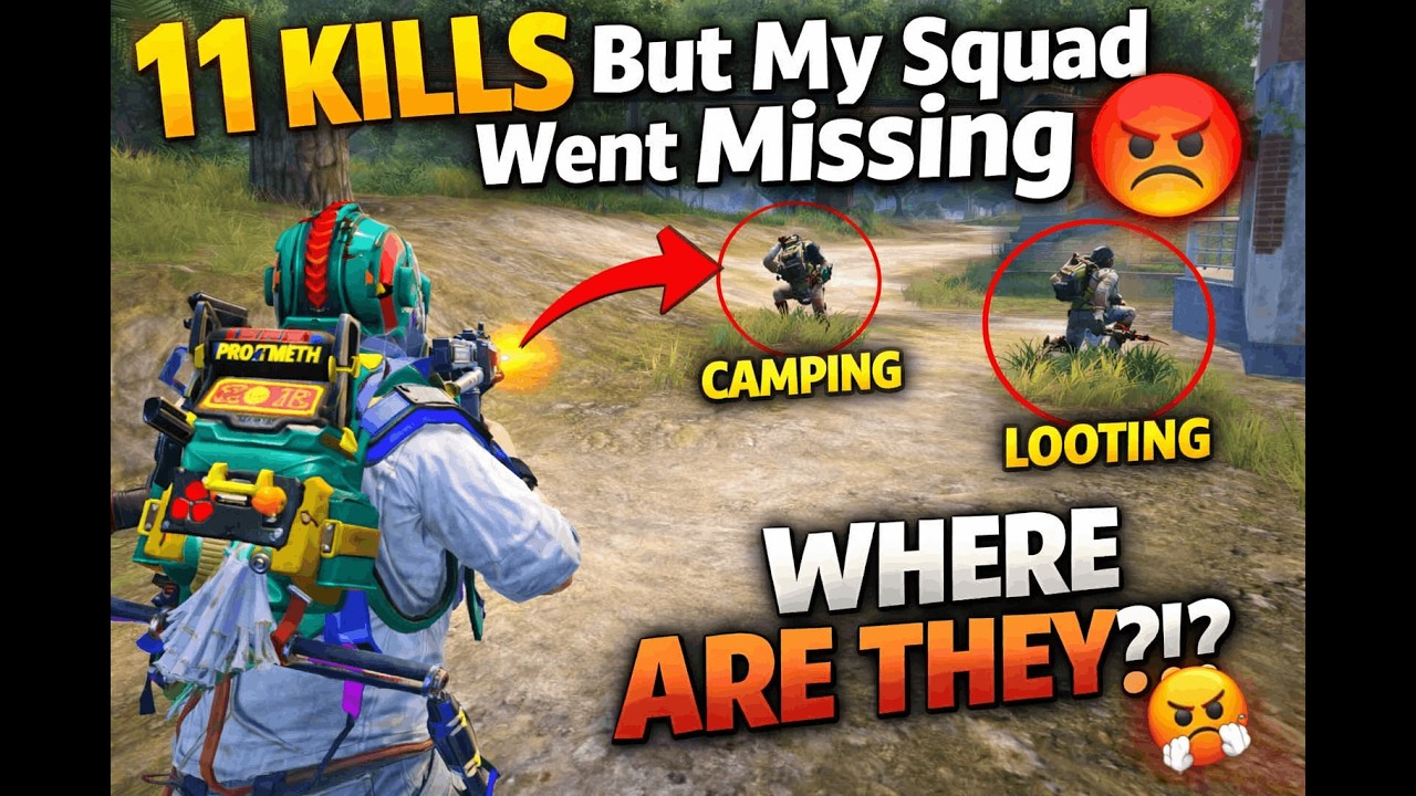 11 Kills Carry 😤 | Teammates Never Stick Together! Full Rage Gameplay