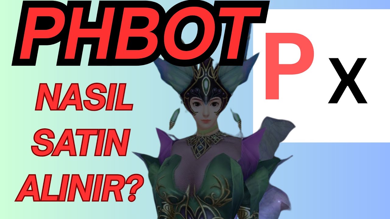 phBot Nasıl Satın Alınır? | 2025 Güncel Rehber (TRSRO - iSro İçin)!!