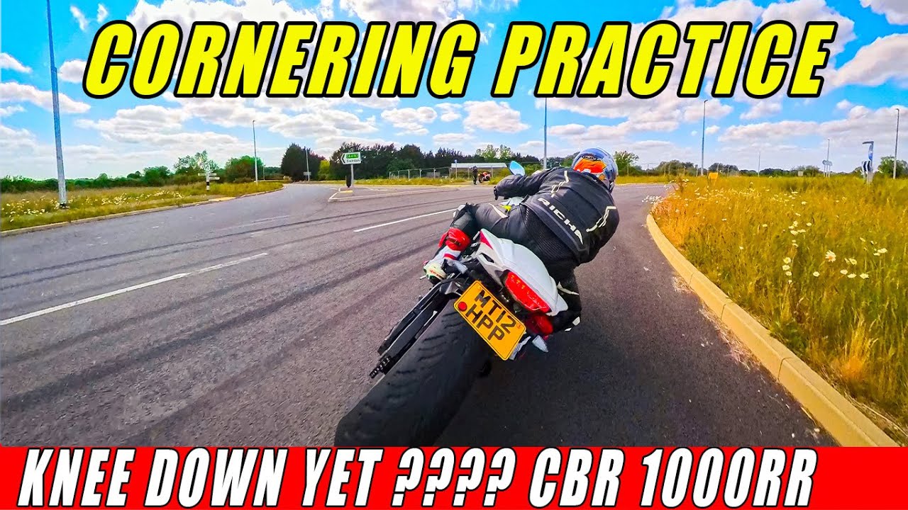 Cornering Practice on CBR 1000RR Fireblade | Knee Down Done ? | Nepali Superbikers UK |