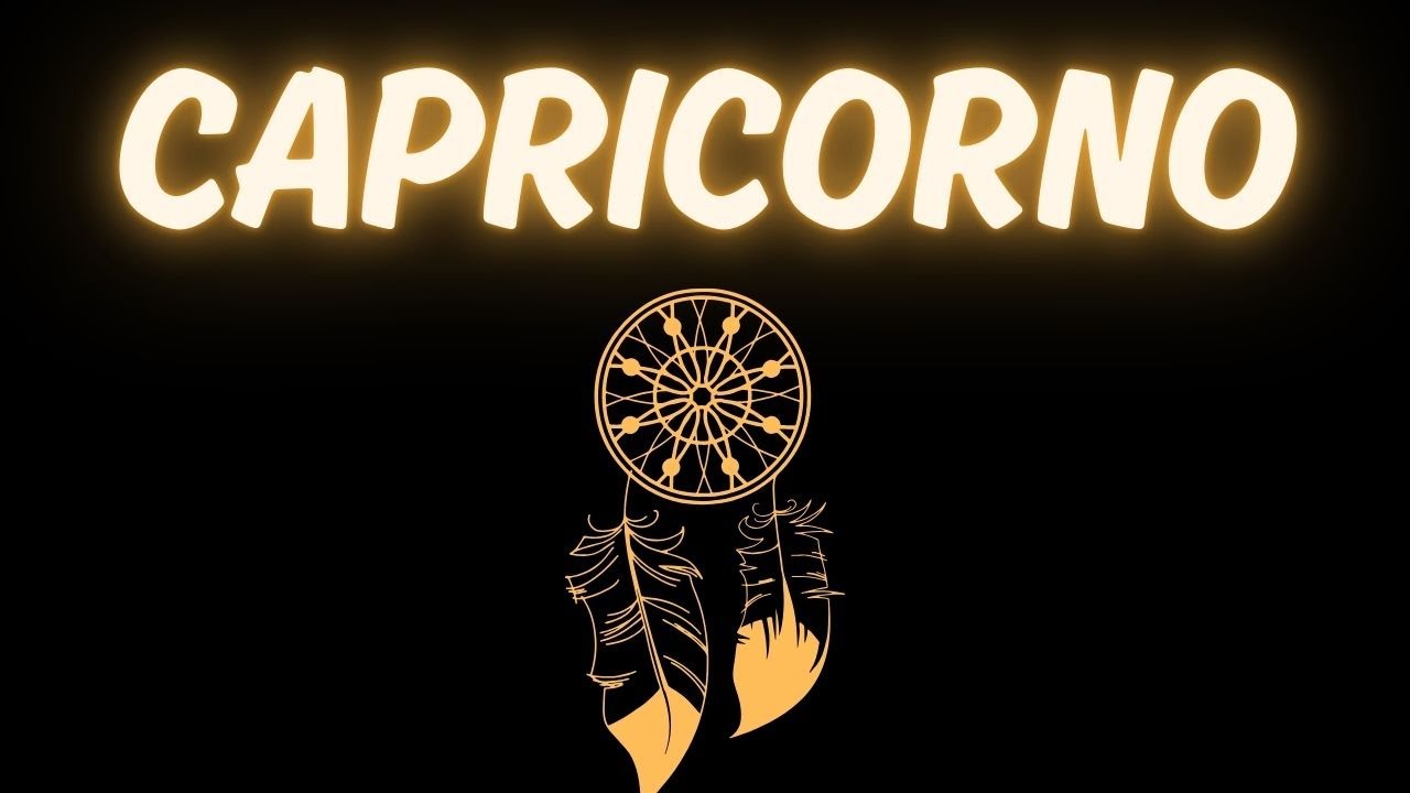 CAPRICORNO DUE PERSONE TI VOGLIONO, UNA TI AMA E L'ALTRA È CARICA..