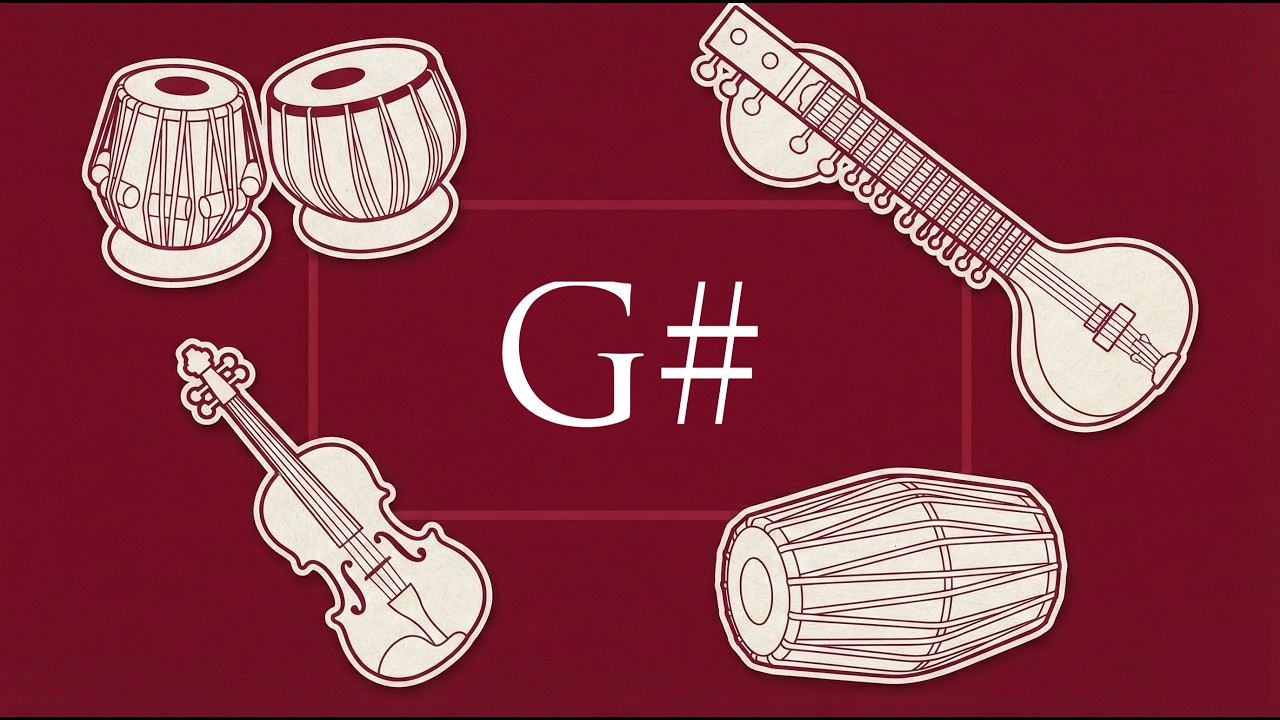 Sruthi Box Pitch G# (Black 4) | Sa-Pa-Sa (Standard) | 2 Hours Continuous