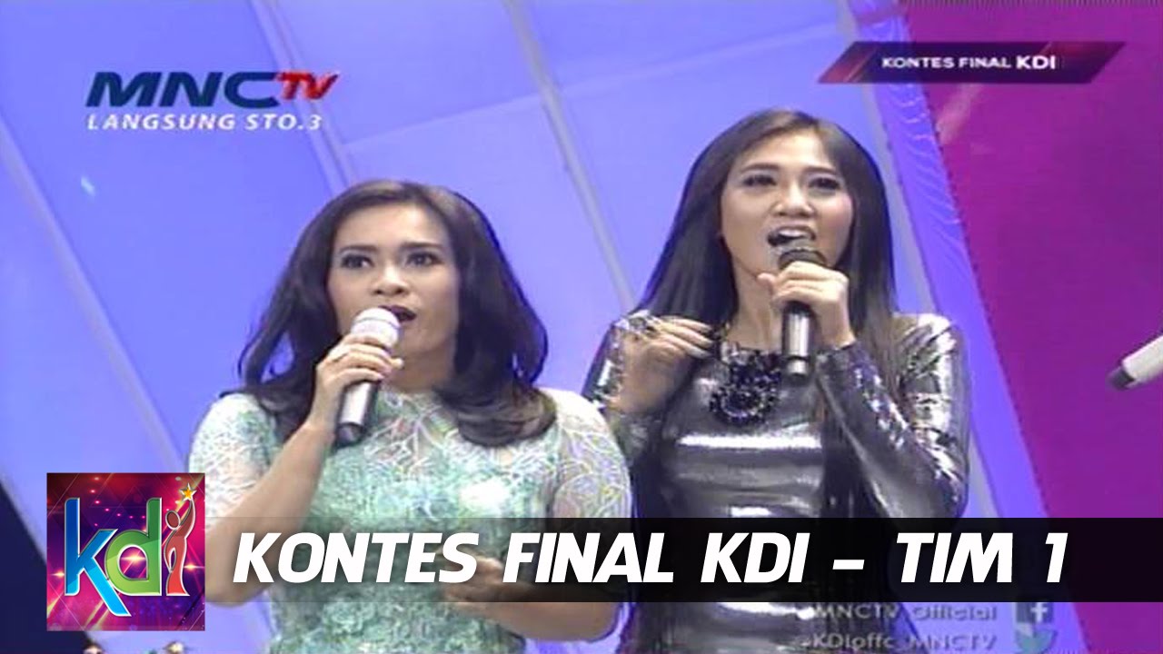 Persahabatan Erie Suzan dan Ikke Nurjana " Foto Foto Jadul " Kontes Final KDI 2015 (13/5)