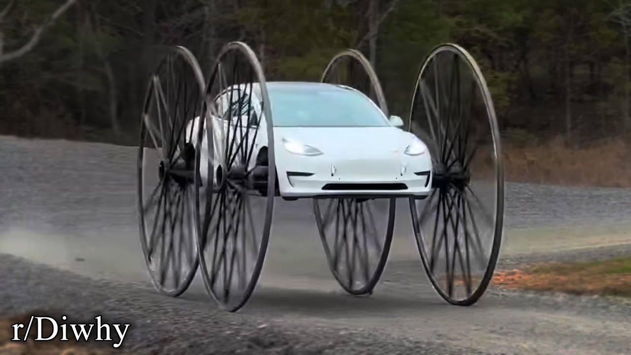 r/DiWHY | Amish Tesla