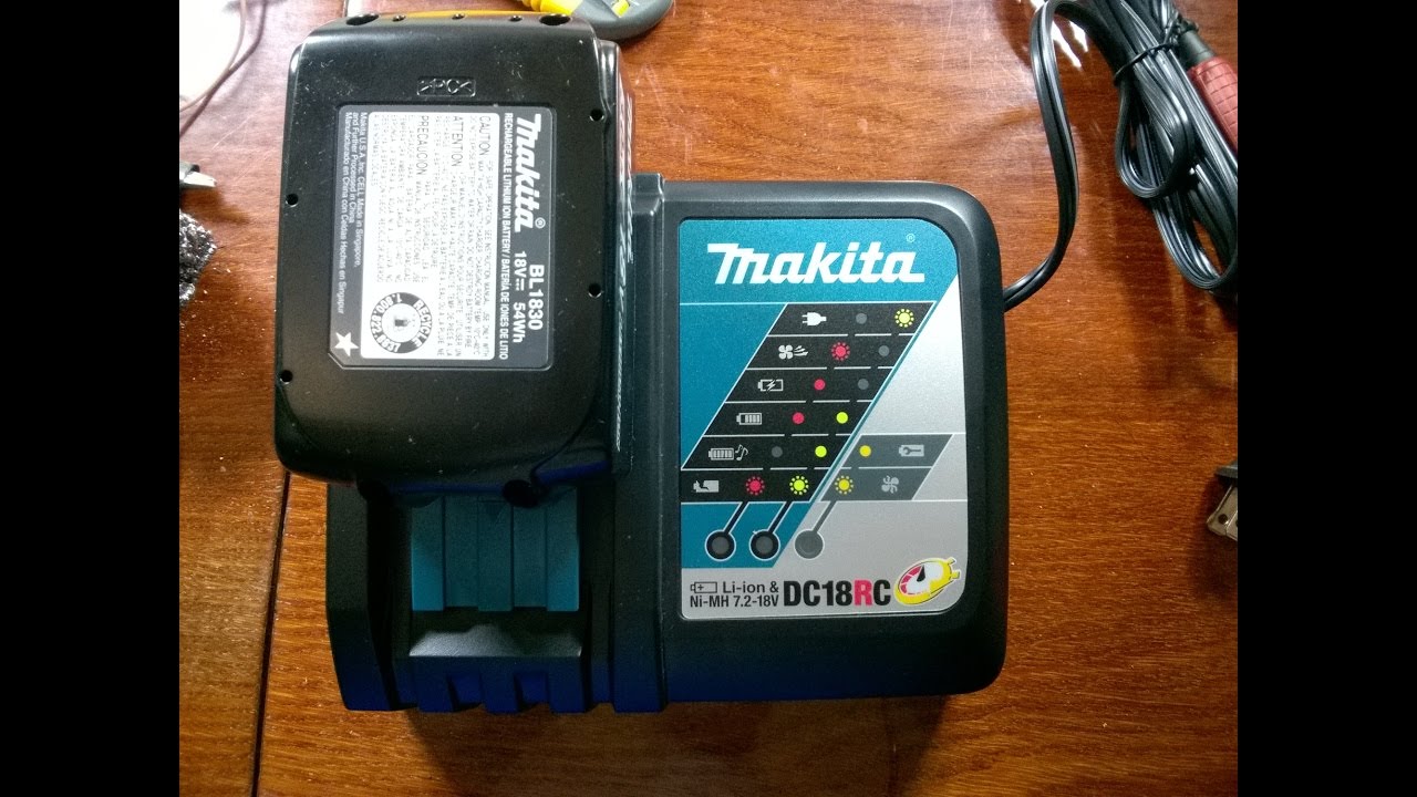 Makitta DC18RC Восстановление работоспособность зарядного устройства