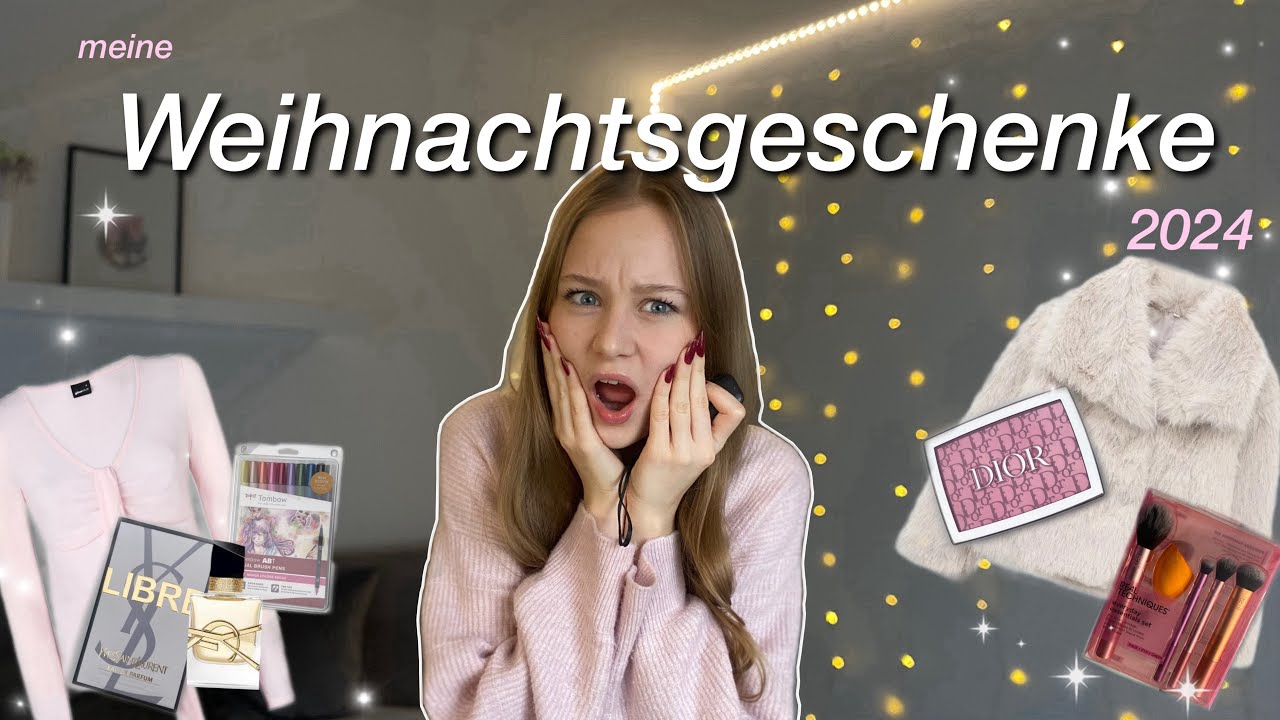 Meine Weihnachtsgeschenke 2024🎀🍵*What I got for Christmas* (clean Girl aestethic) | It is Darja