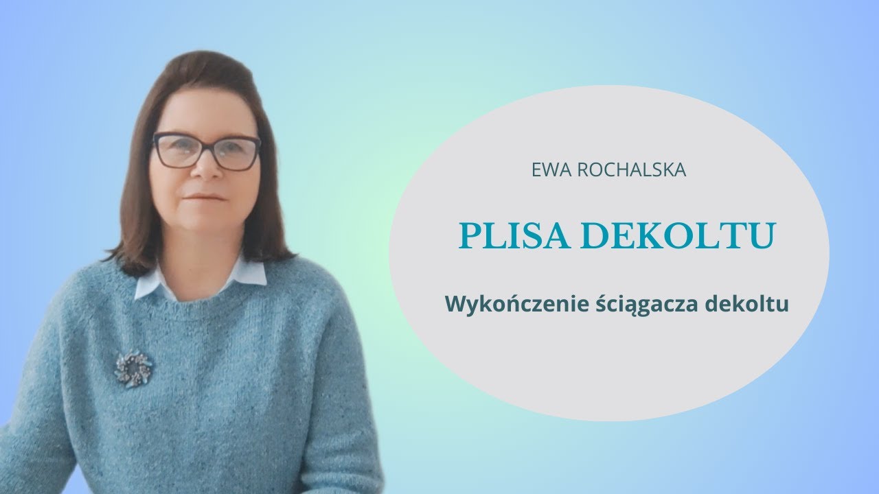 Elegancki dekolt w swetrze. Ciekawa technika dla Twojego projektu!