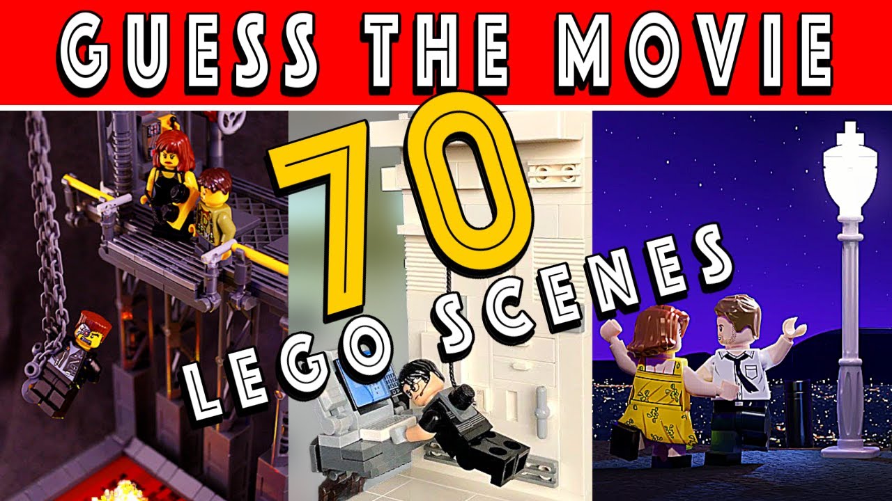 Test Your Film Knowledge in 1 Frame (70 LEGO Scenes)