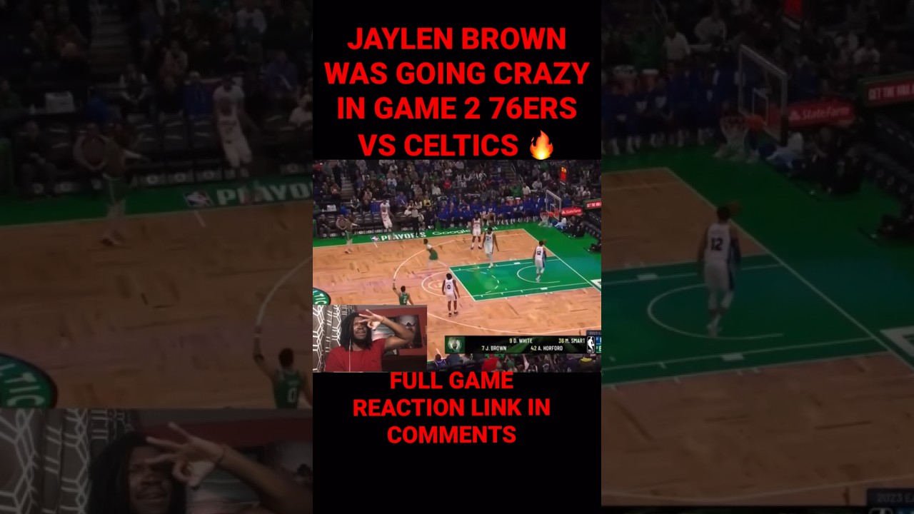 76ERS VS CELTICS REACTION PLAYOFFS EASTERN SEMIFINALS #nbashorts #nba #nbashort #celtics #celticsfan