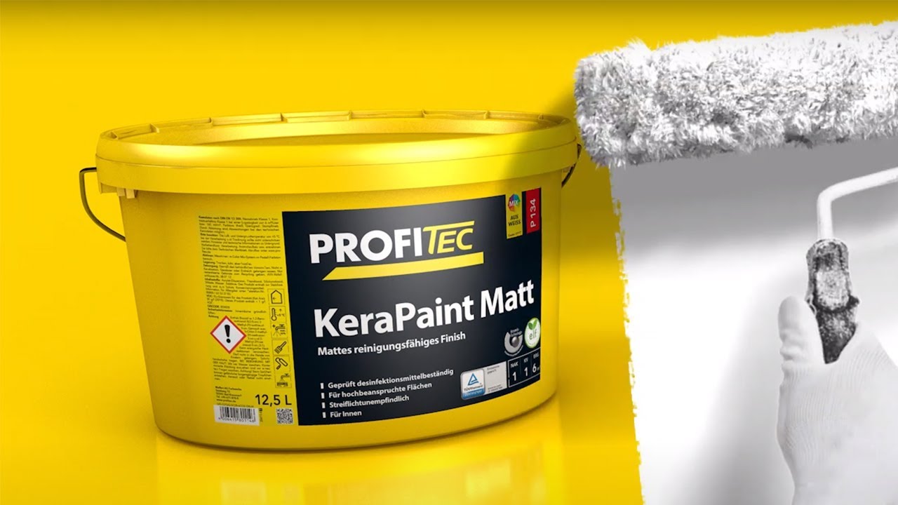 Hochleistungs-Wandfinish - P134 KeraPaint Matt