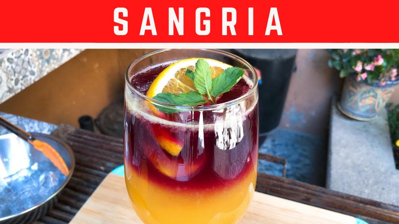 Como hacer Sangr&iacute;a con vino tinto, f&aacute;cil y r&aacute;pida!