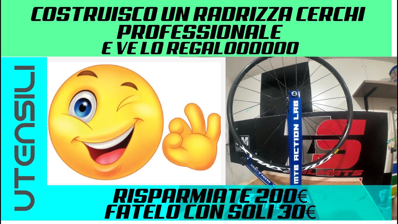 NON BUTTARE 200€ COSTRUISCO UN RADDRIZZA CERCHI PROFESSIONALE E VE LO REGALOOOOO...