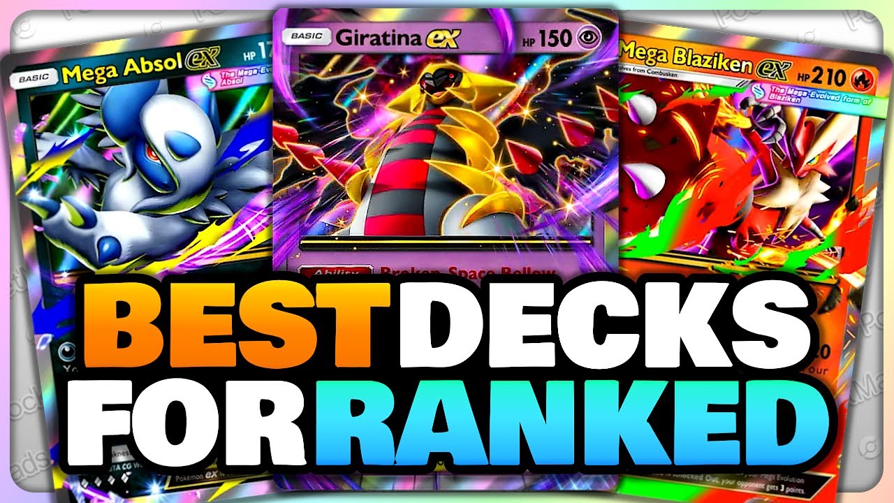The New BEST DECKS To Play For RANKED BATTLES!!! | Pokemon TCG Pocket