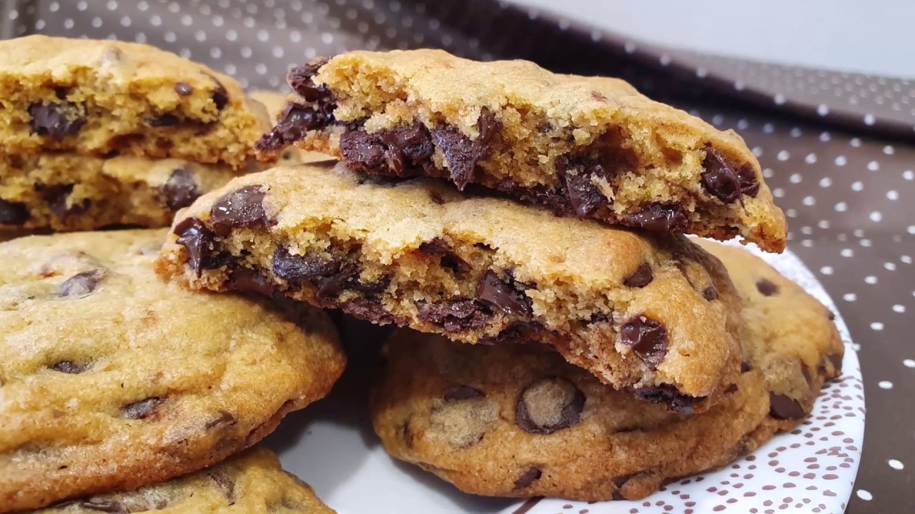 Cookies de chocolate. Chocolate chip cookies... Te las quitarán de las manos !!!
