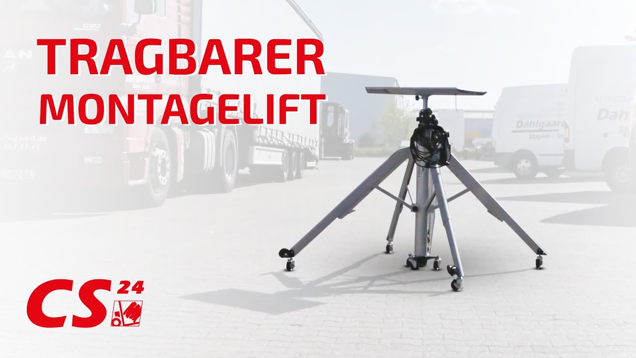 Tragbarer Montagelift / Markisenlift von KSF - Companyshop24