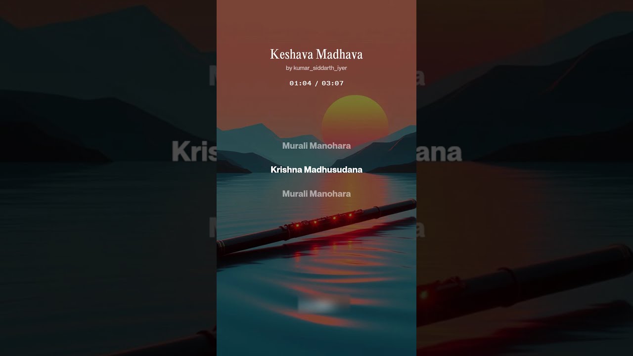 Keshava Madhava