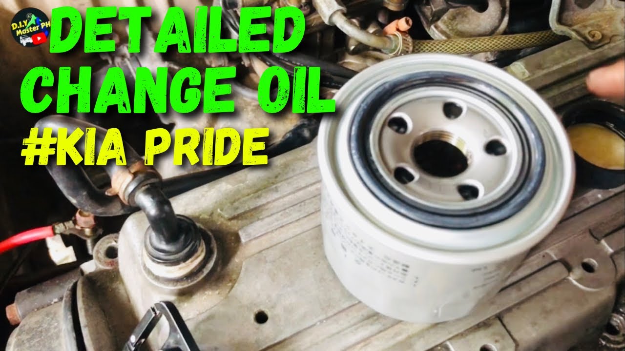 Paano Mag DIY Change Oil | Kia Pride Cd5