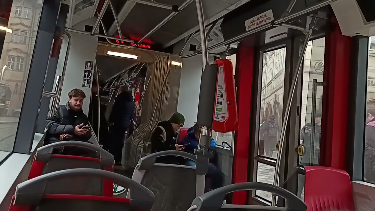 683. 15 1 2026. Praha1. Маршрут трамвая 15. 