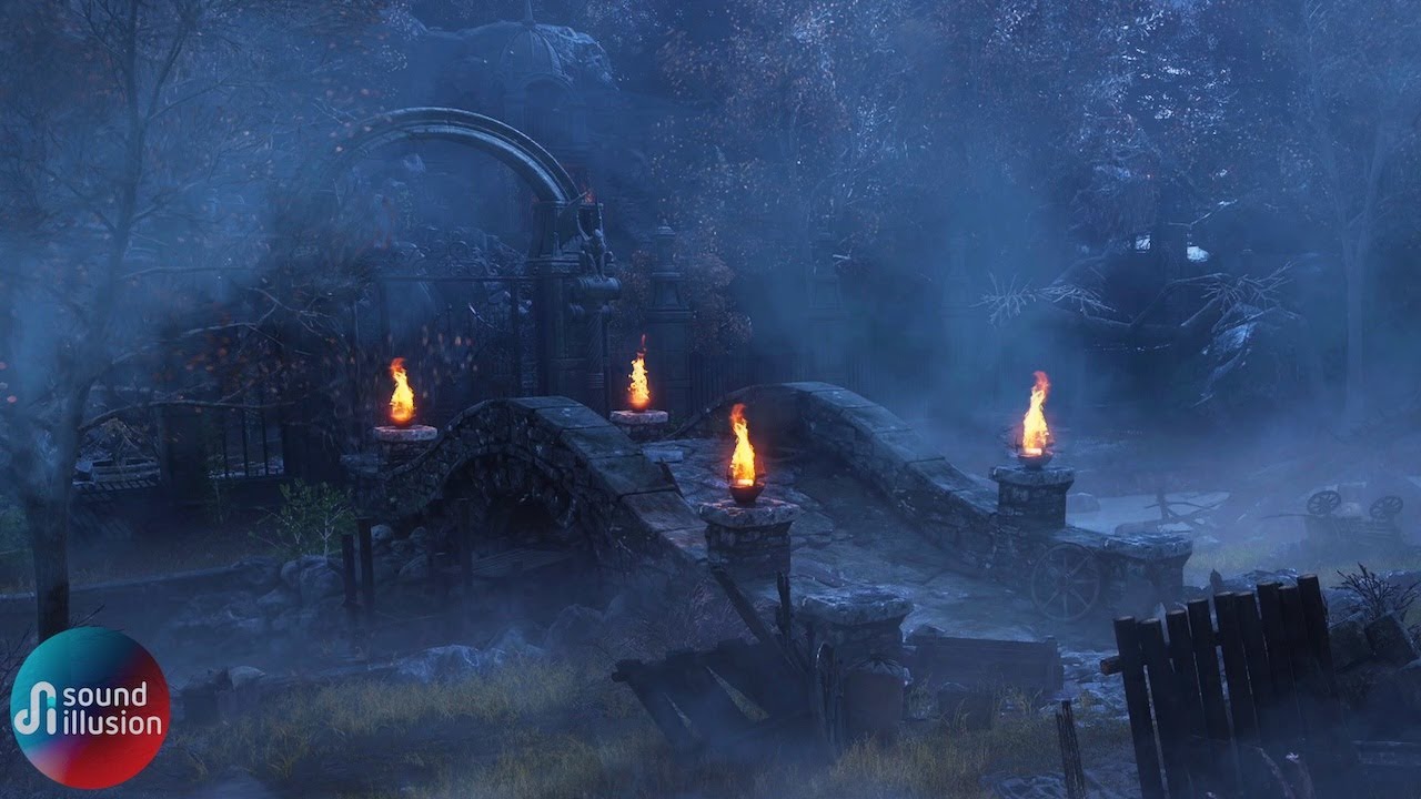 Creepy Cemetery Ambience