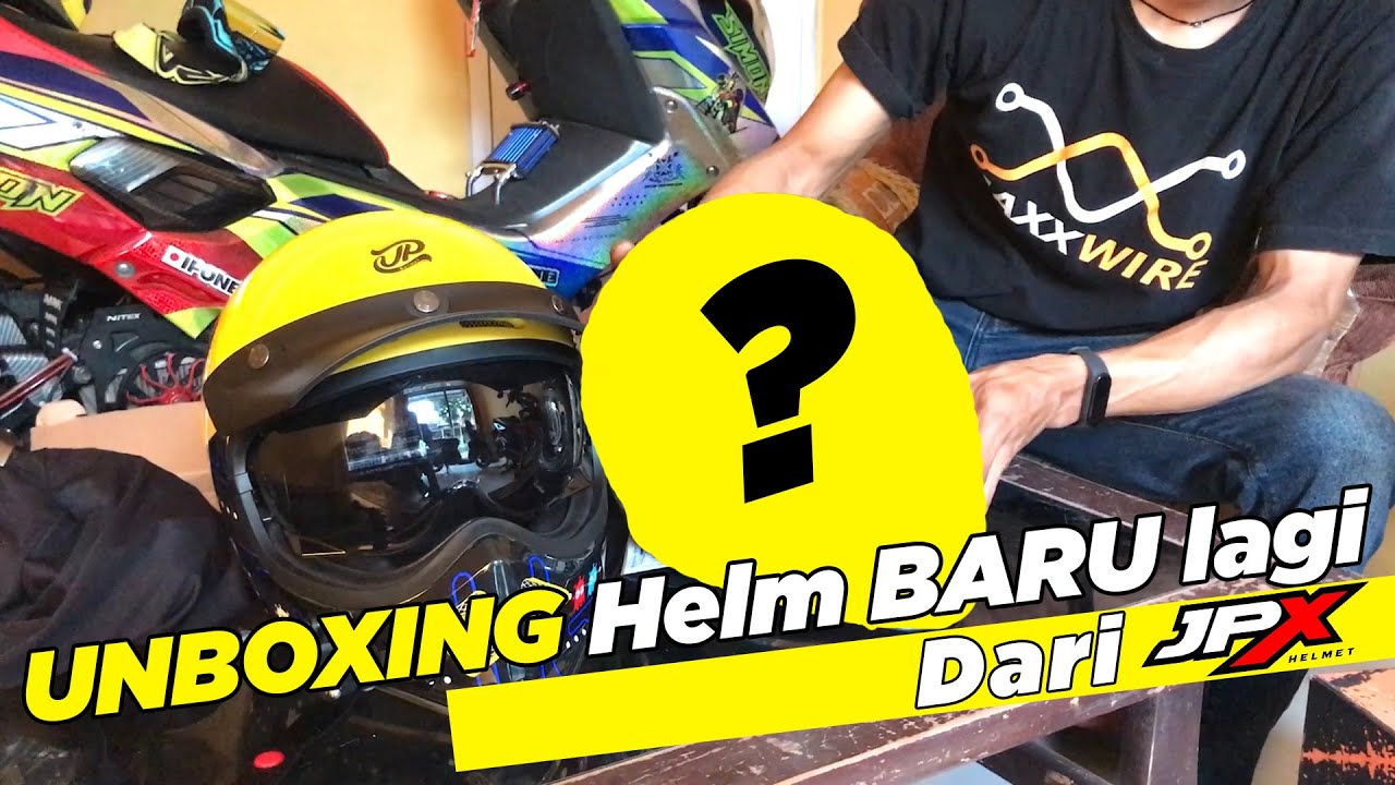 UNBOXING helm baru lagi dari JPX || JP SIGNATURE