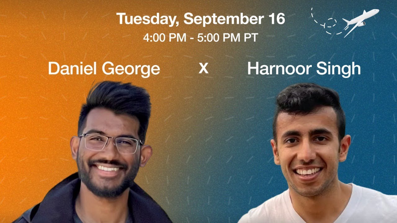 Hack Student Life - Money, Career, Visas, & Travel Q&A: Harnoor Singh x Daniel George