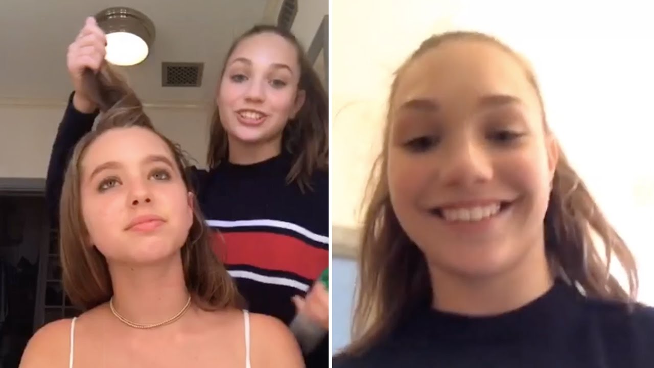 Maddie Ziegler | Cutting My Best Friend’s Hair | Tutorial by Maddie ♡