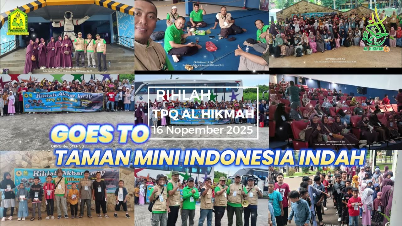 Rihlah TPQ Al Hikmah ke TMII