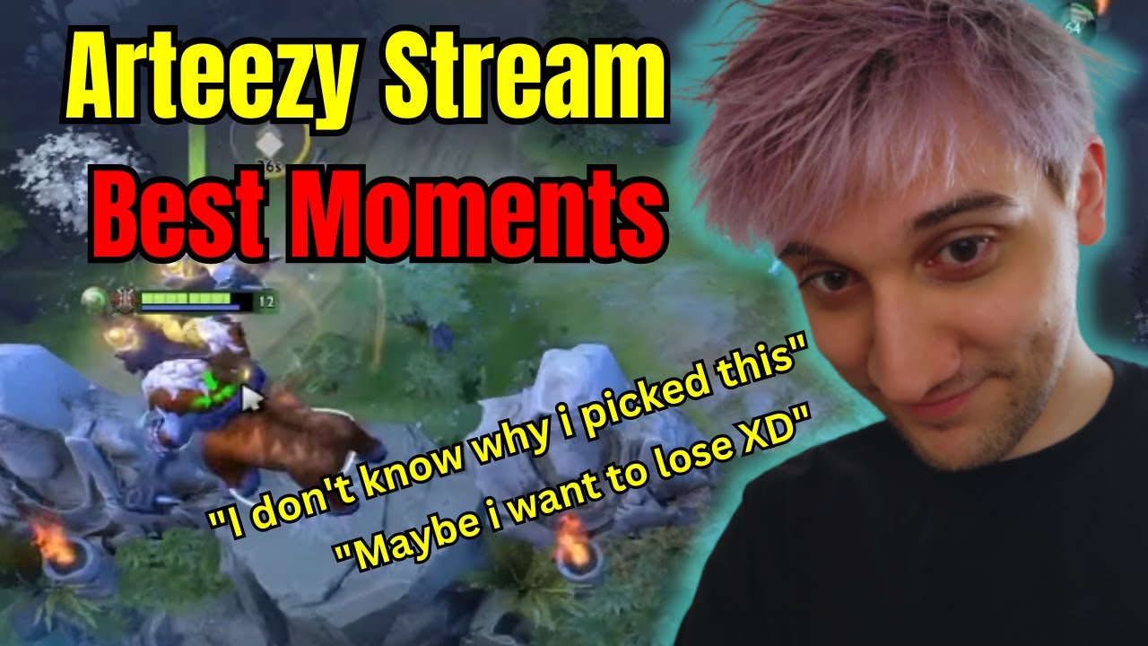 Arteezy Stream Best Moments Compilation