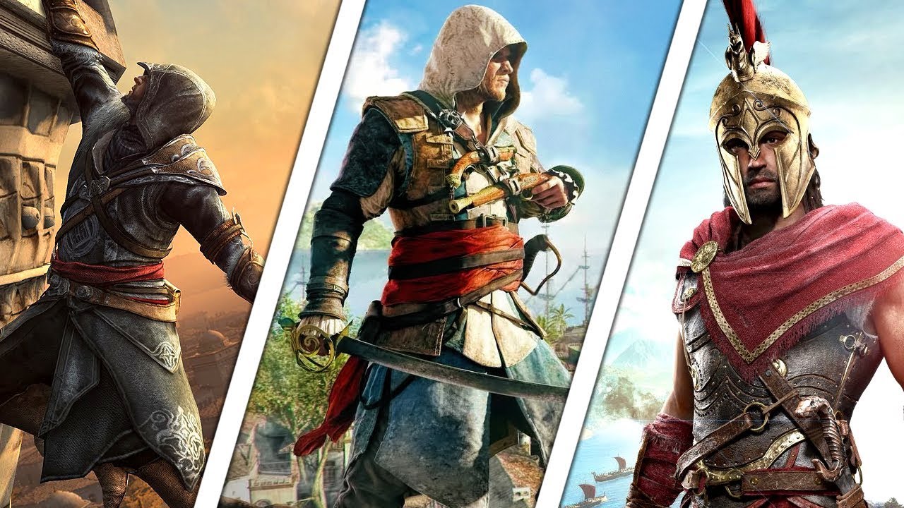 All ASSASSINS CREED Games in Order [2007-2019]