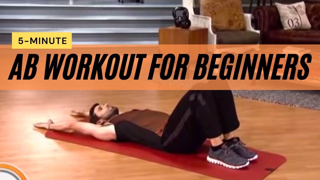 Ab Workout For Beginners with Adam Brewer (5-minutes)