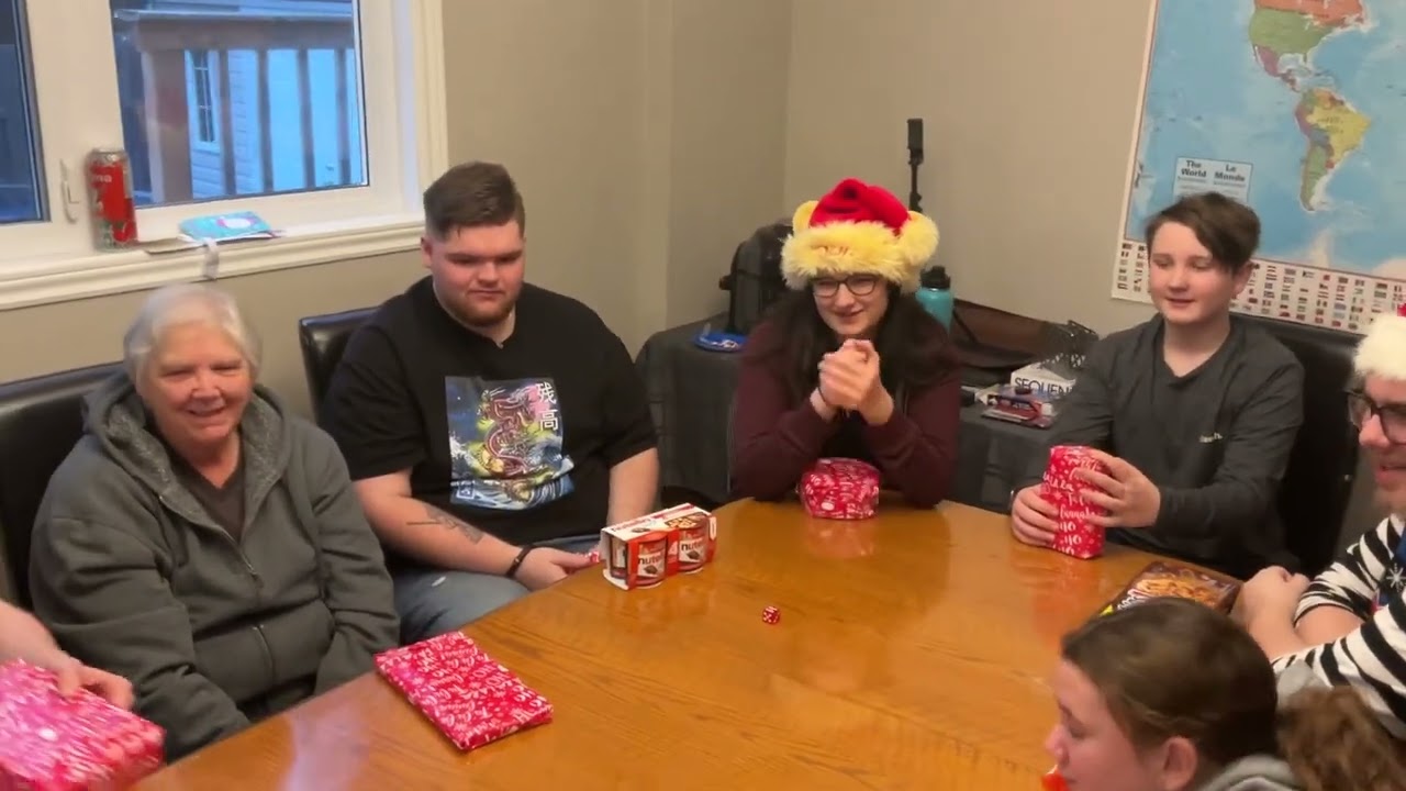 Christmas Gift Exchange Dice Game with Full Explanation at End of Video