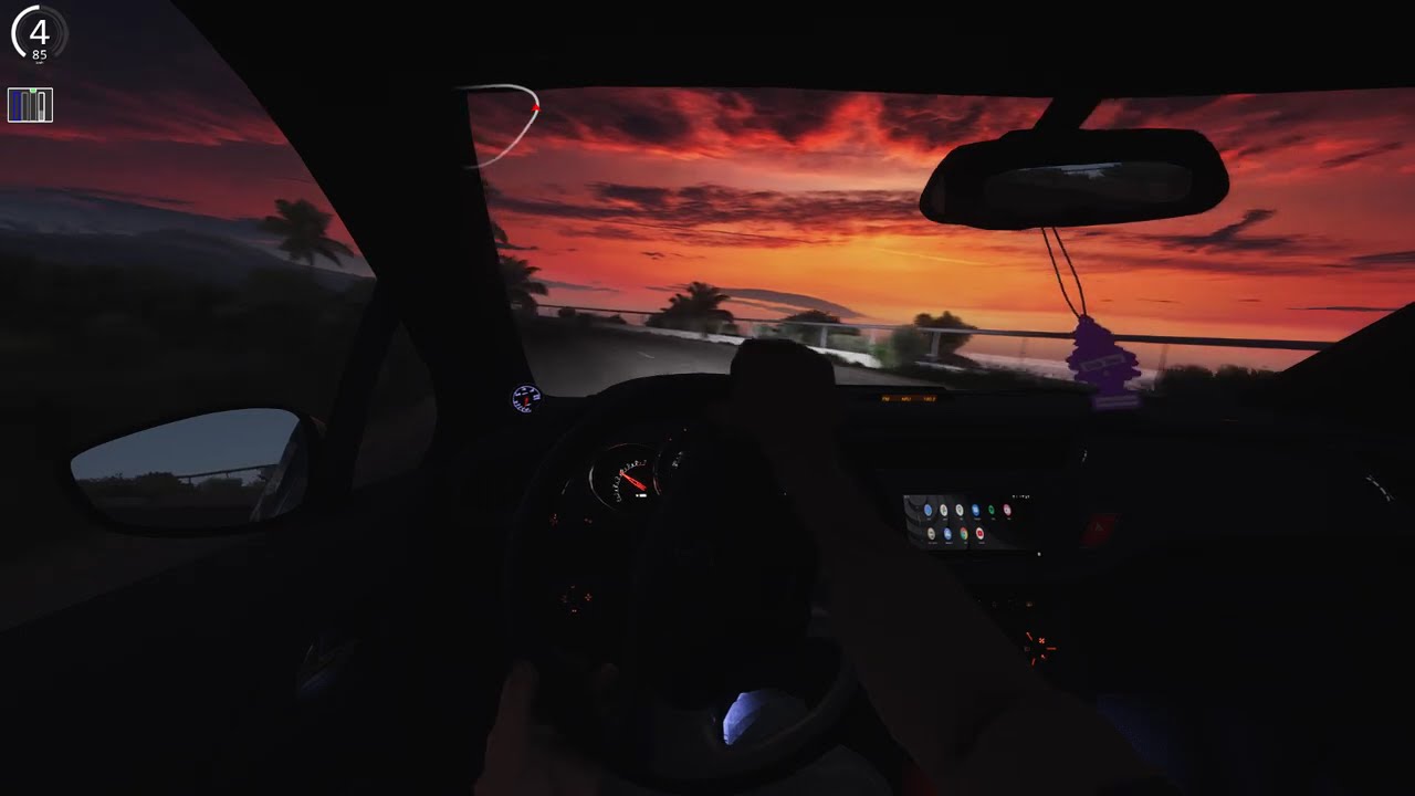 ROLE COM O CITROEN DS3 PEGANDO FINAL DE TARDE POR DO SOL ASSETO CORSA