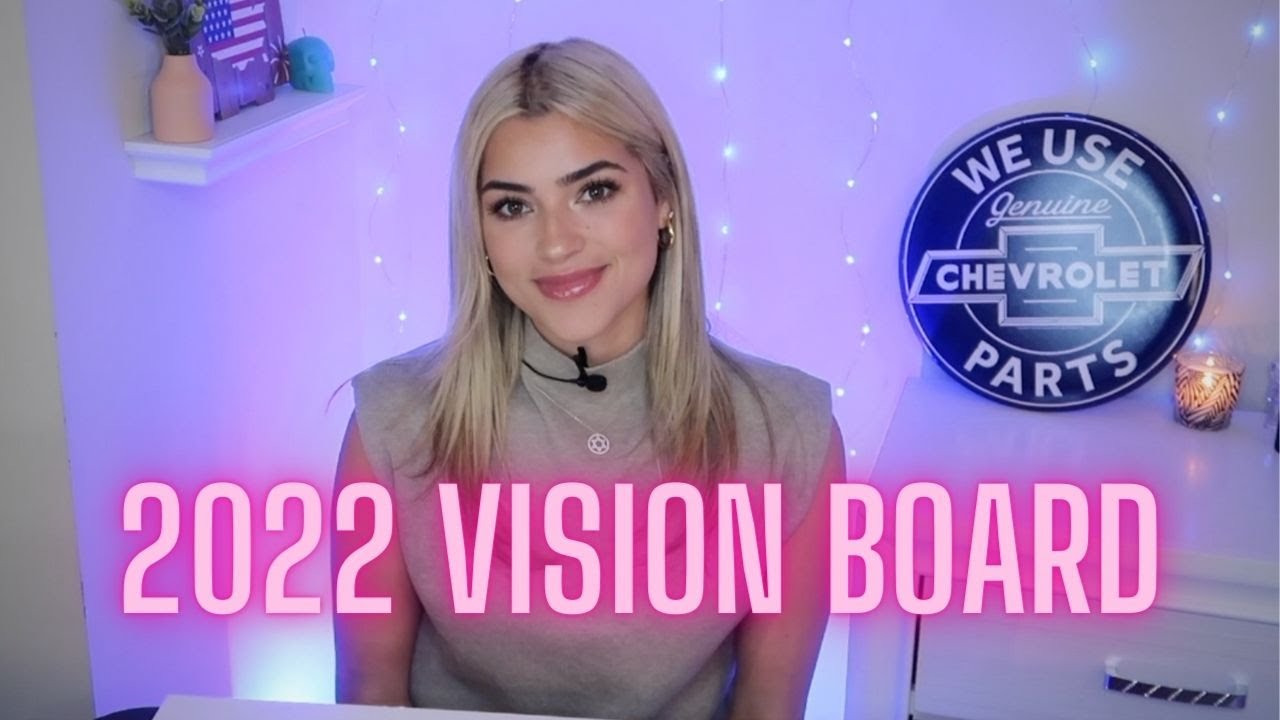 MY 2022 VISION BOARD! Let's hang out | Debra Lea