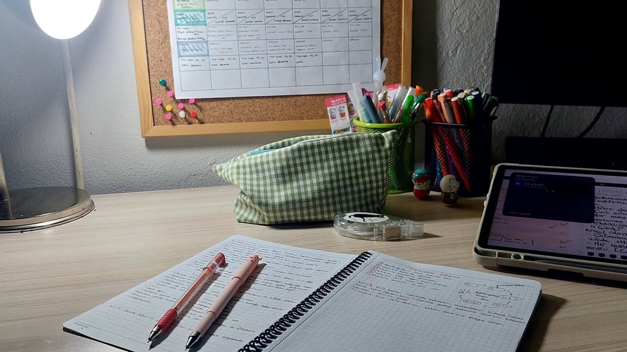Dershane dönüşü öncesi program yetiştirme vlog