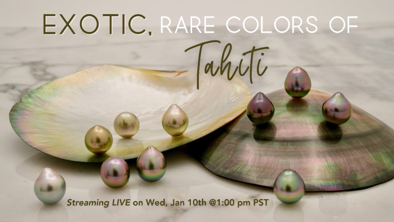 VIP Exotic Loose Tahitian Pearl Event