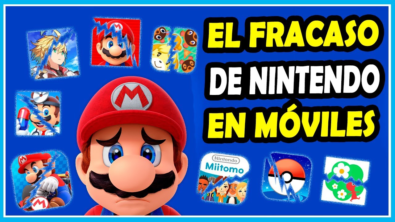 CÓMO Nintendo MATÓ sus JUEGOS para MÓVILES - El Fracaso en SMARTPHONES (iOS - Android) | N Deluxe