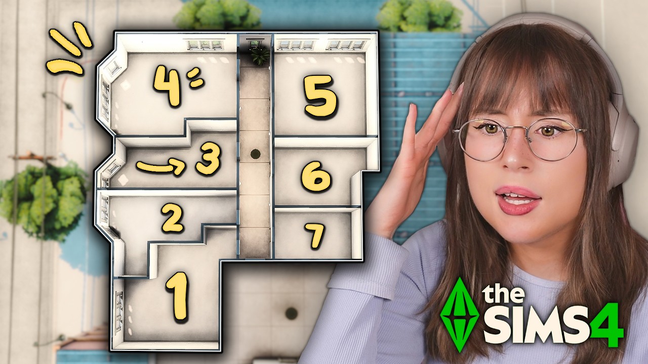 I Turned ONE Apartment Into SEVEN in The Sims 4