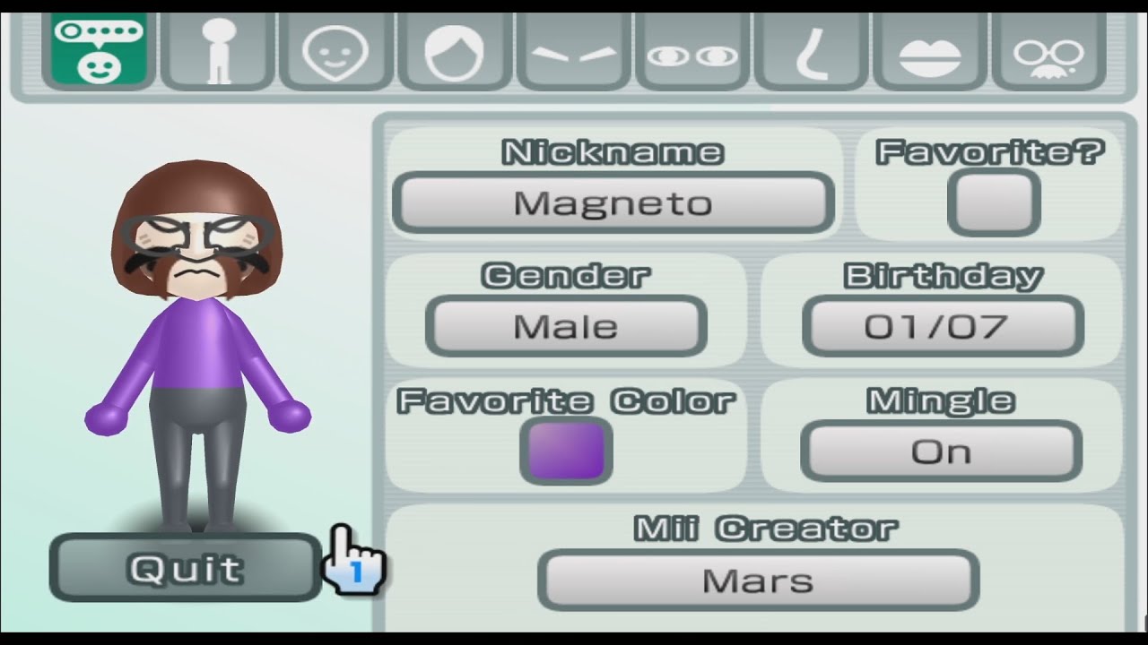 Magneto - Marvel - Mii 1850