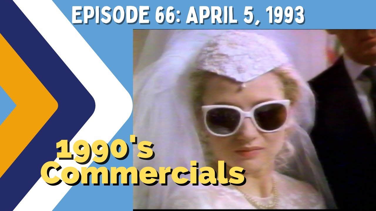 1993 Commercials: Johnny Depp, Pizza Hut, McDonald's Mighty Wings, Ford Escort, Kawasaki Jet Ski 📼📺